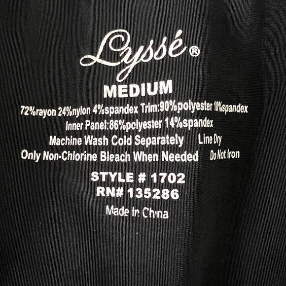 Lysse Twill Ponte with Ultrasuede Equestrian Panels Legging Charcoal Gray Medium - Picture 9 of 9